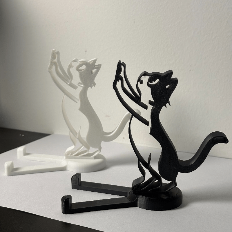 Tablet Holder Accessories - حامل هاتف على شكل قطة بتصميم