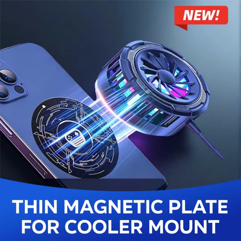 Tablet Car Accessories - ملصق حلقة معدنية مغناطيسية رفيعة للغاية،