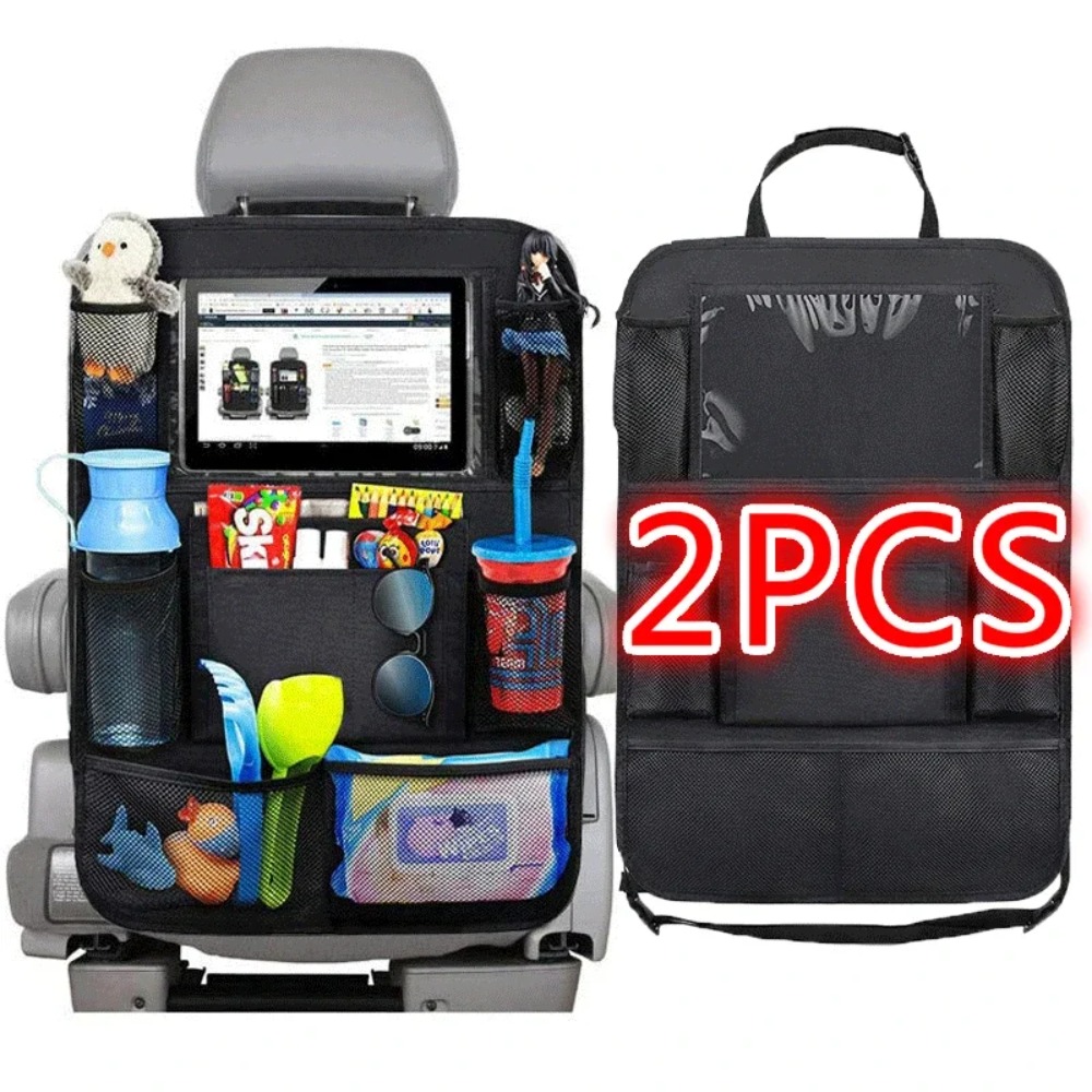Tablet And Accessories Bag - منظم خلفي لمقعد السيارة 9 جيوب