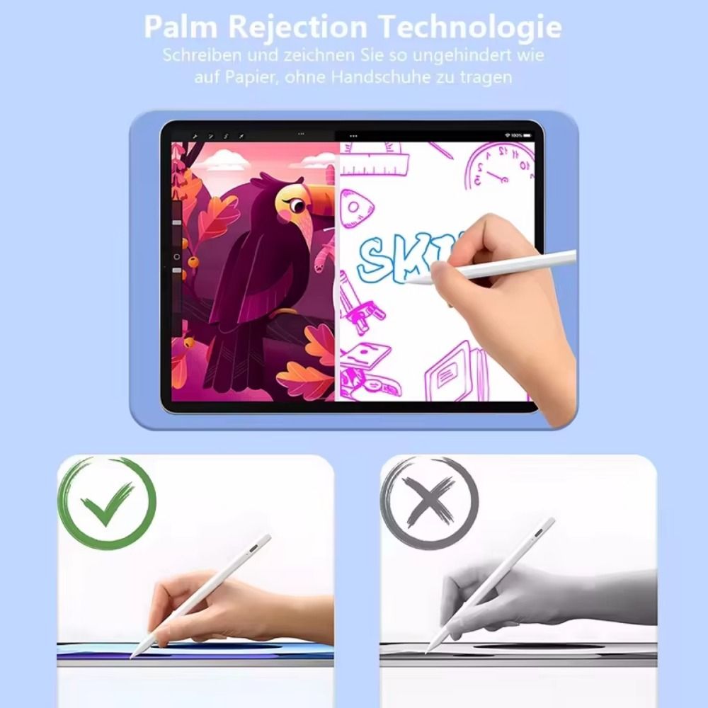 قلم ستايلس متعدد الوظائف برأس  - مراجعة Drawing Tablet Pen Accessories وسعره