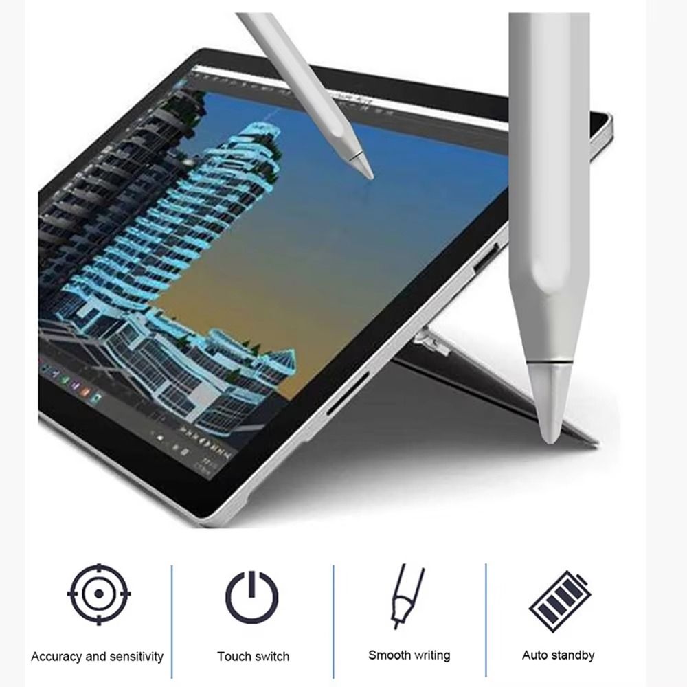 قلم ستايلس متعدد الوظائف برأس  - مراجعة Drawing Tablet Pen Accessories وسعره