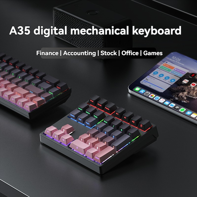 لوحة مفاتيح رقمية A35 سلكية أح - مراجعة Tablet Accessories Gifts وسعره