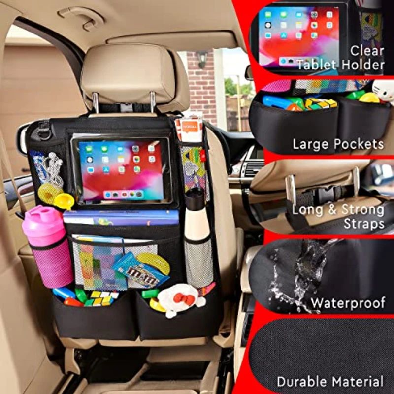منظم مقعد السيارة متعدد الوظائ - مراجعة Tablet And Accessories Bag وسعره