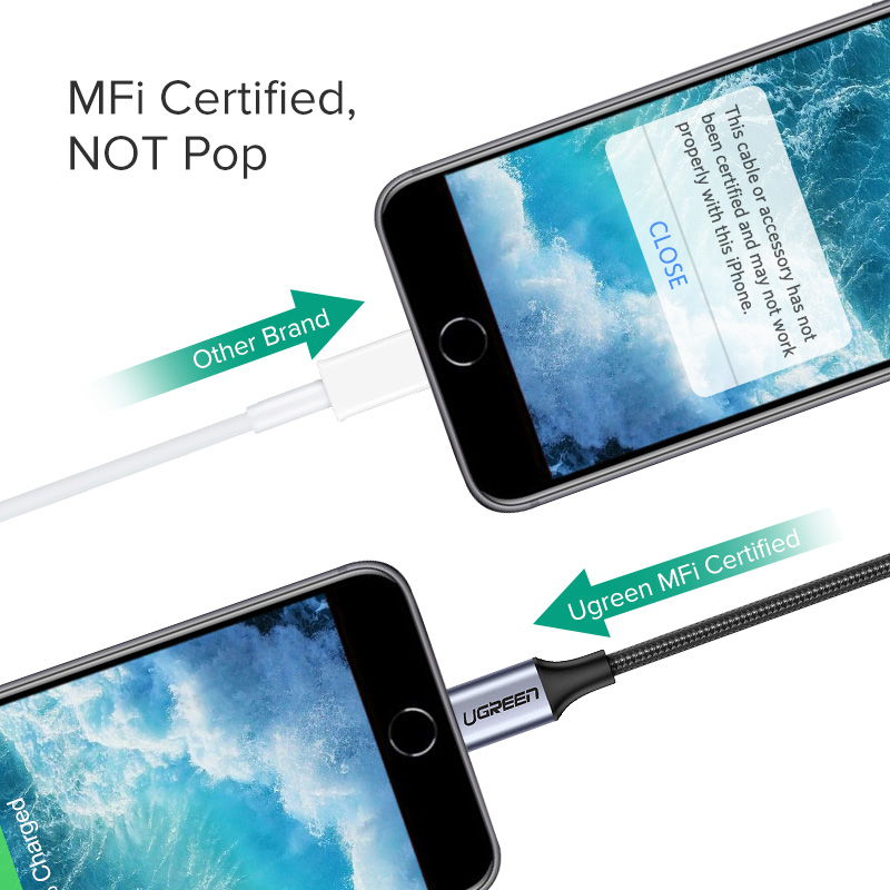 UGREEN محول ل آيفون MFi DAC ال - مراجعة Wired Earphone Lightning وسعره