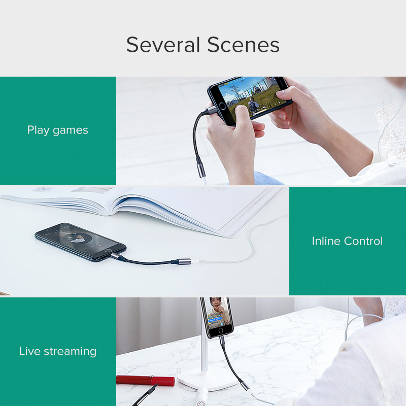 UGREEN محول ل آيفون MFi DAC ال - مراجعة Wired Earphone Lightning وسعره