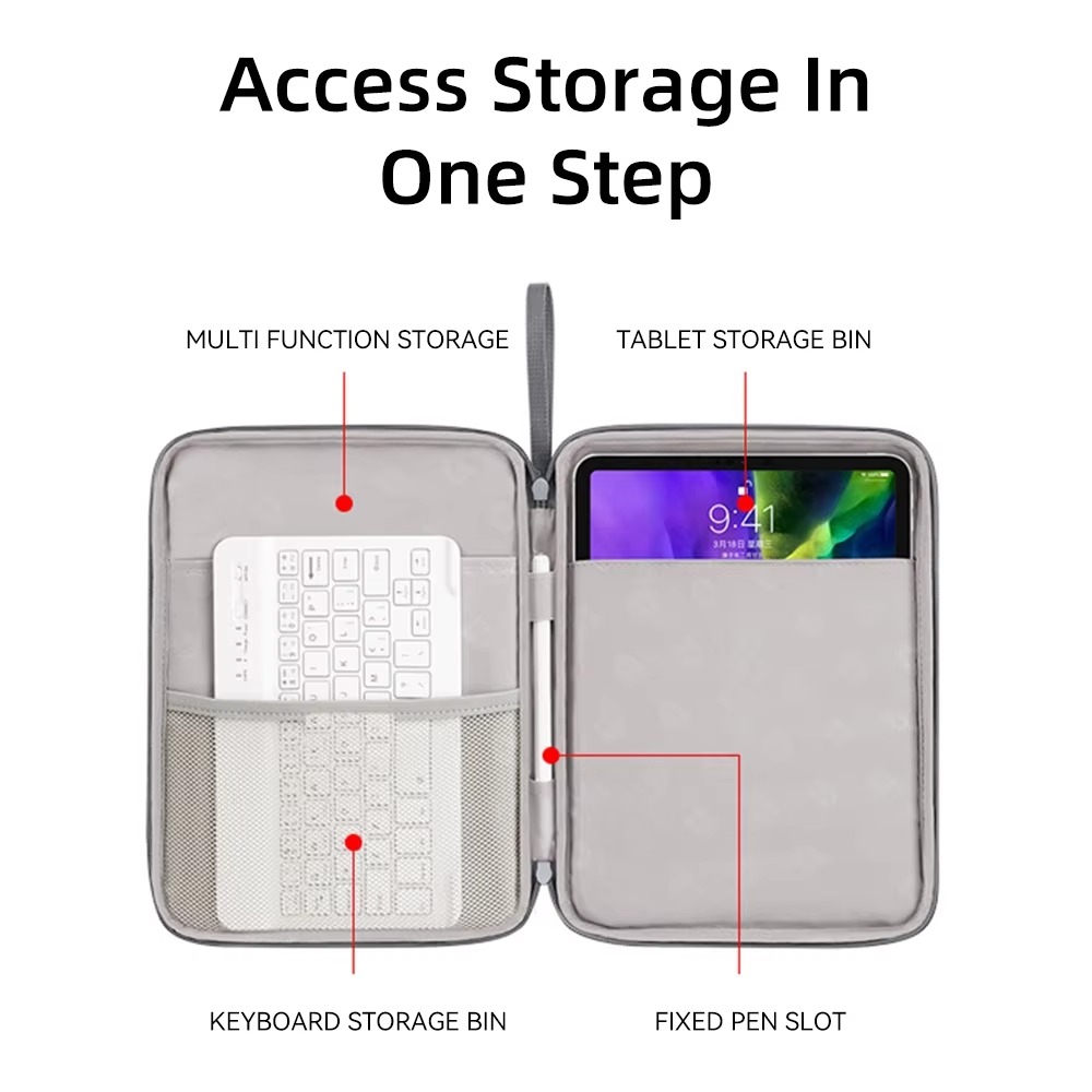 حقيبة يد للكمبيوتر اللوحي مقاس - مراجعة Tablet And Accessories Bag وسعره