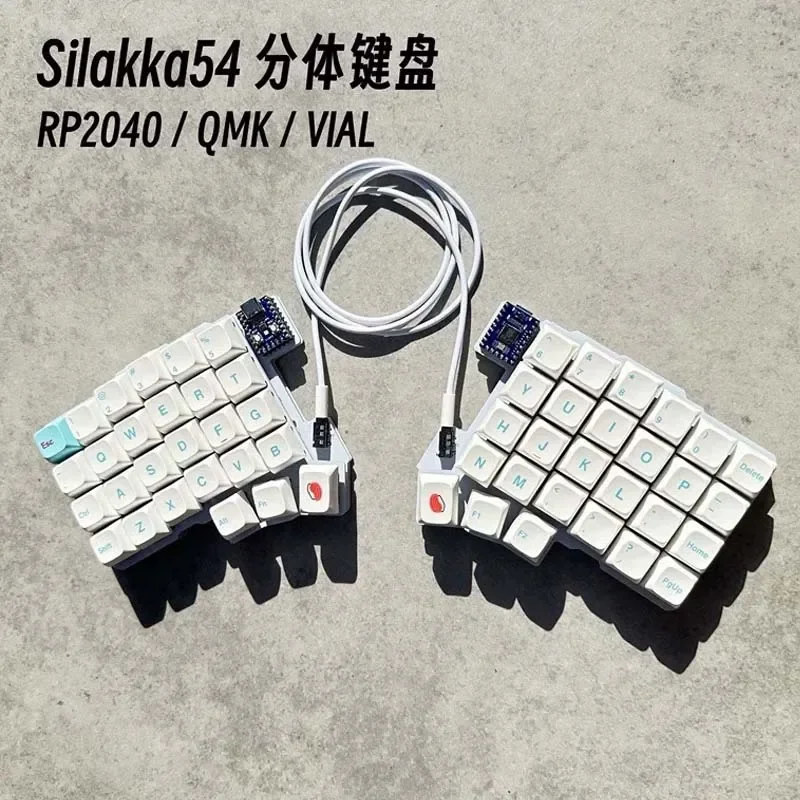 Silakka54 سبليت لوحة المفاتيح  - مراجعة Tablet Accessories Gifts وسعره