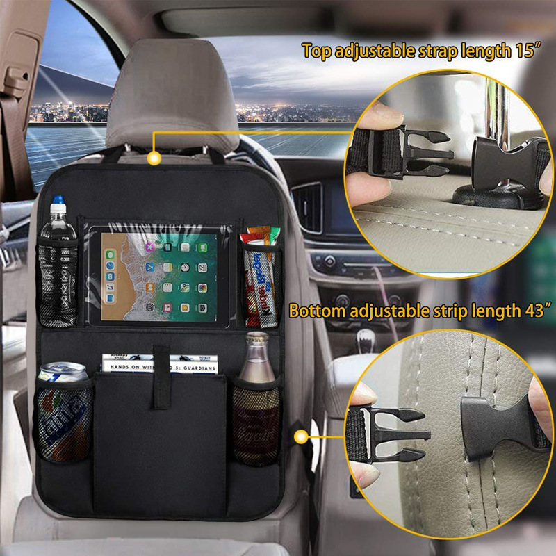 منظم المقعد الخلفي للسيارة مع  - مراجعة Tablet And Accessories Bag وسعره