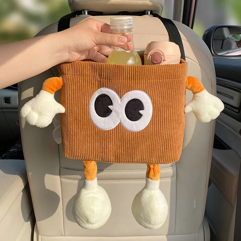 سلة مهملات السيارة بن الكرتون  - مراجعة Tablet Car Accessories وسعره