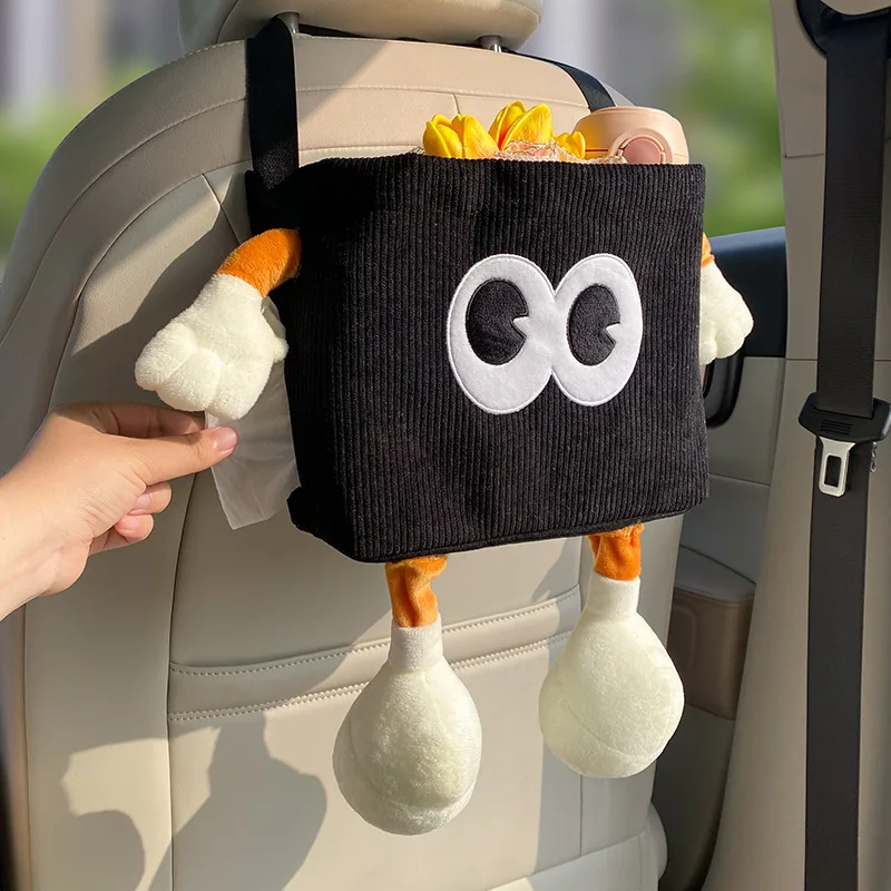 سلة مهملات السيارة بن الكرتون  - مراجعة Tablet Car Accessories وسعره