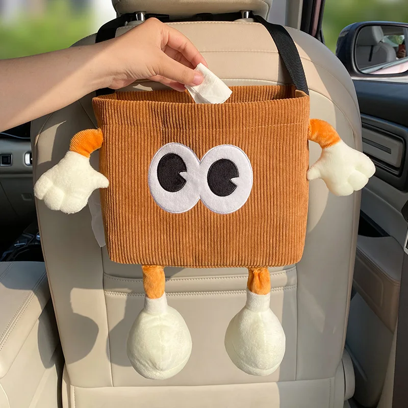 سلة مهملات السيارة بن الكرتون  - مراجعة Tablet Car Accessories وسعره
