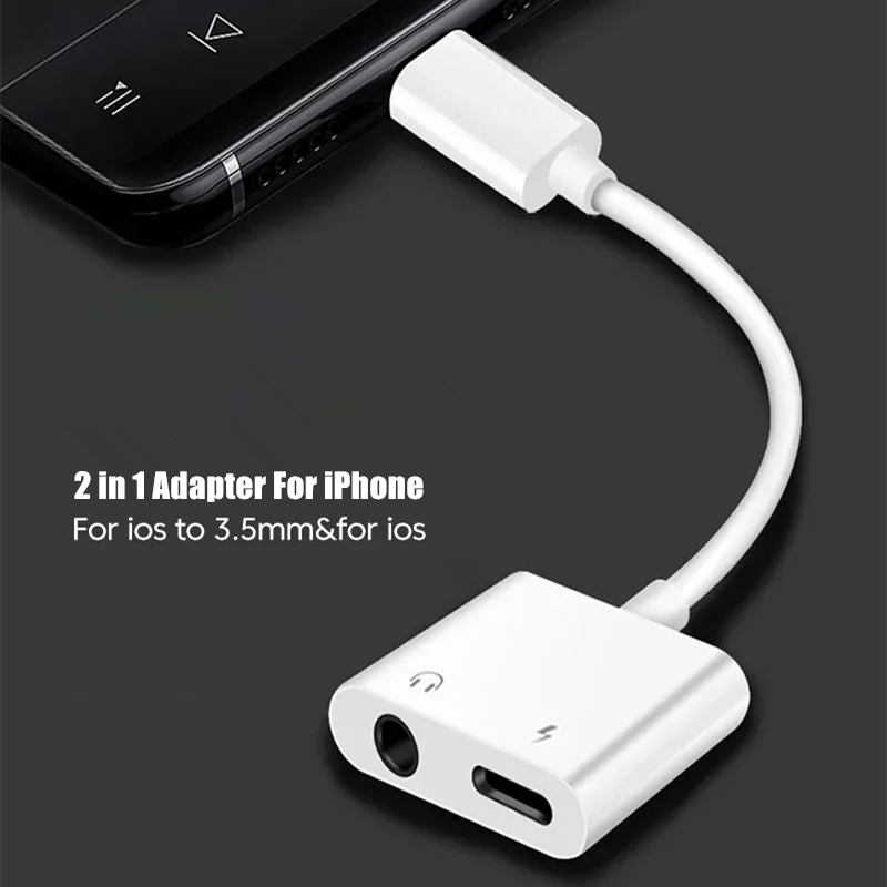 محول شحن وصوت 2 في 1 من iOS إل - مراجعة Wired Earphone Lightning وسعره