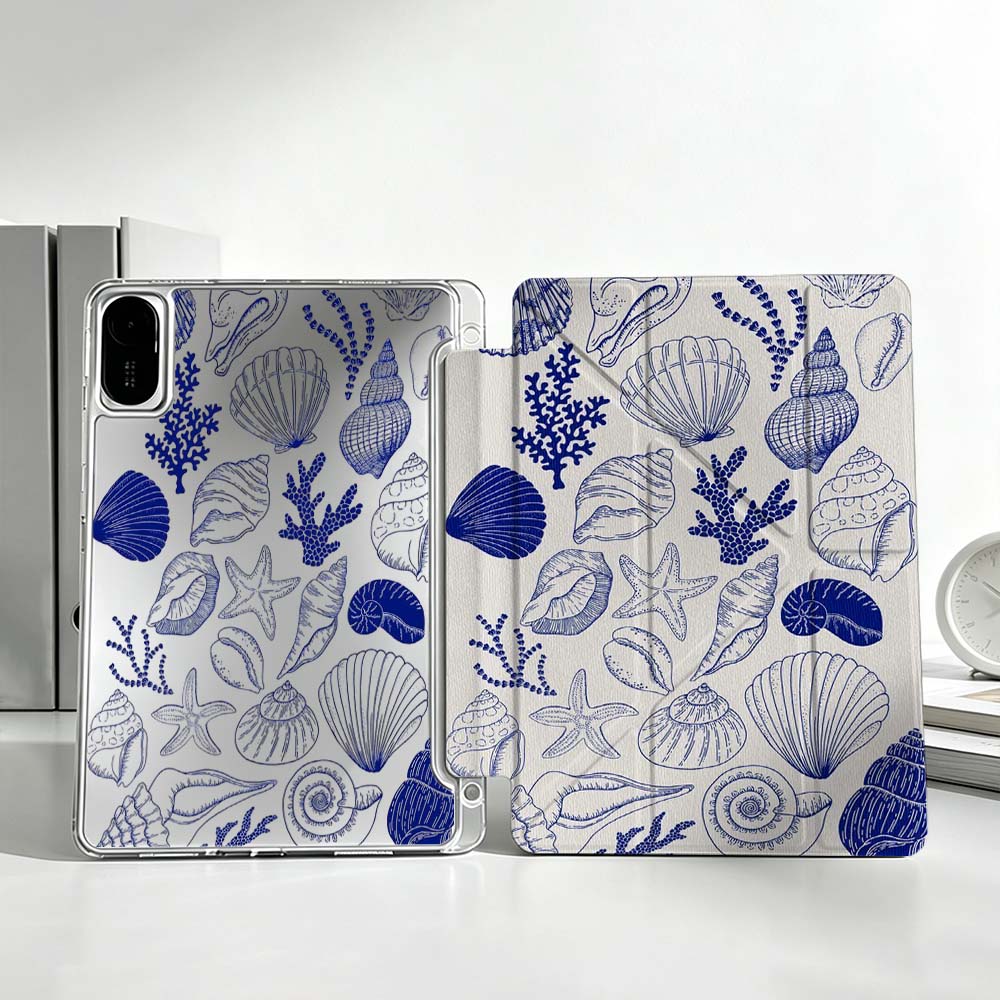 غطاء تابلت ناعم بتصميم أصداف ب - مراجعة Poco Tablet Accessories وسعره