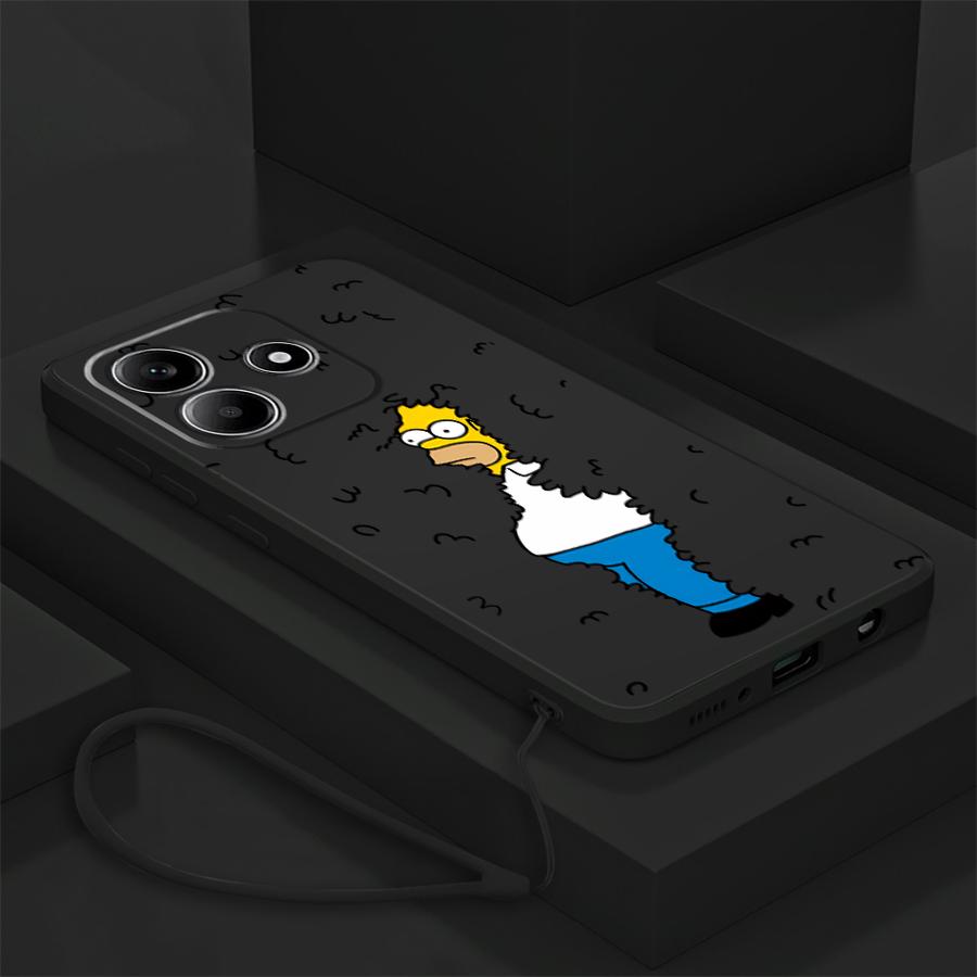 غطاء هاتف بتصميم S-Simpsons Co - مراجعة Xiaomi Redmi Note 14 وسعره