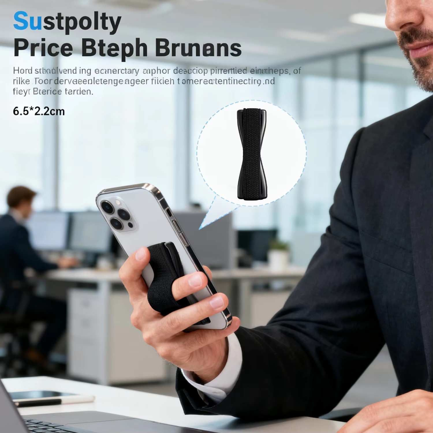 حامل هاتف محمول مع حزام مرن وق - مراجعة Tablet Holder Accessories وسعره