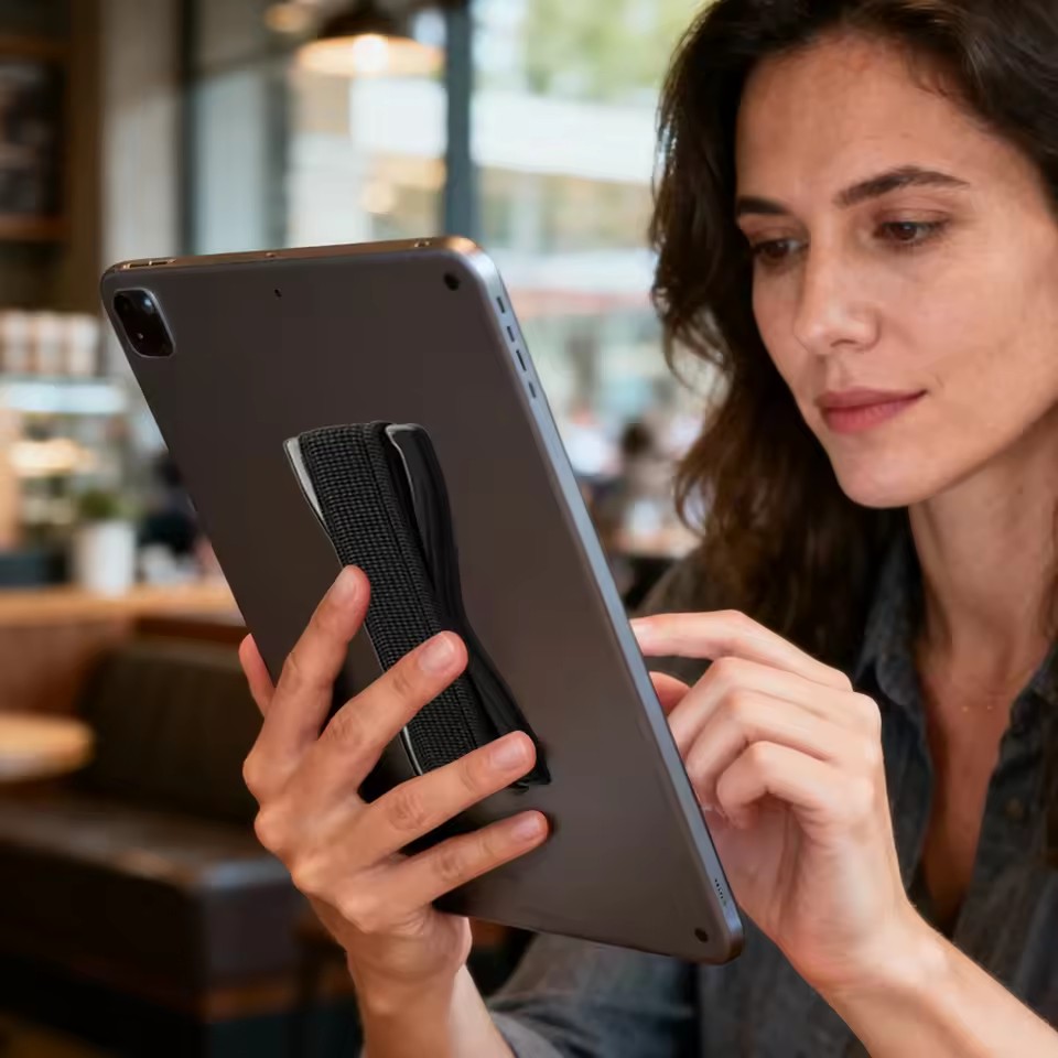حامل هاتف محمول مع حزام مرن وق - مراجعة Tablet Holder Accessories وسعره