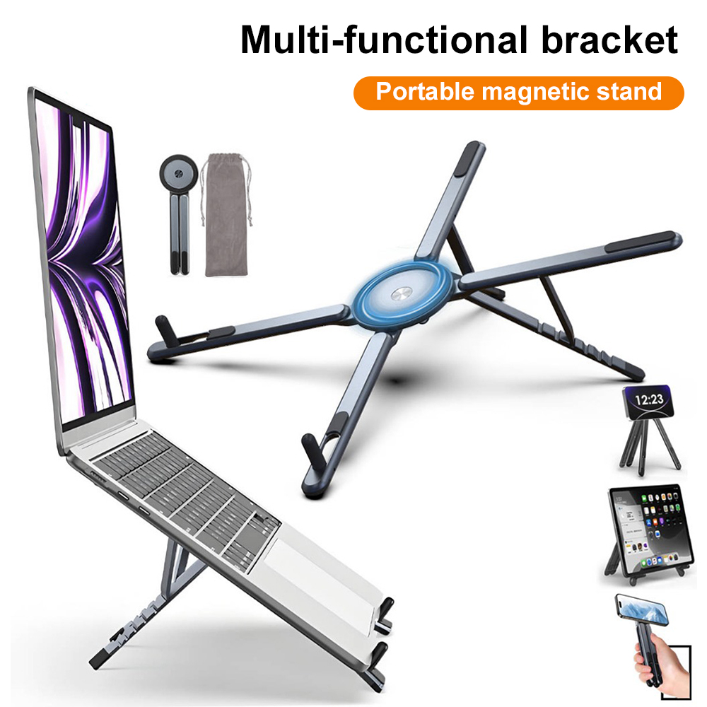 حامل هاتف مغناطيسي محمول وعصا  - مراجعة Tablet Holder Accessories وسعره