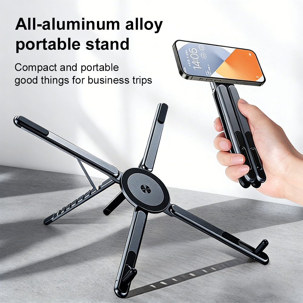 حامل هاتف مغناطيسي محمول وعصا  - مراجعة Tablet Holder Accessories وسعره