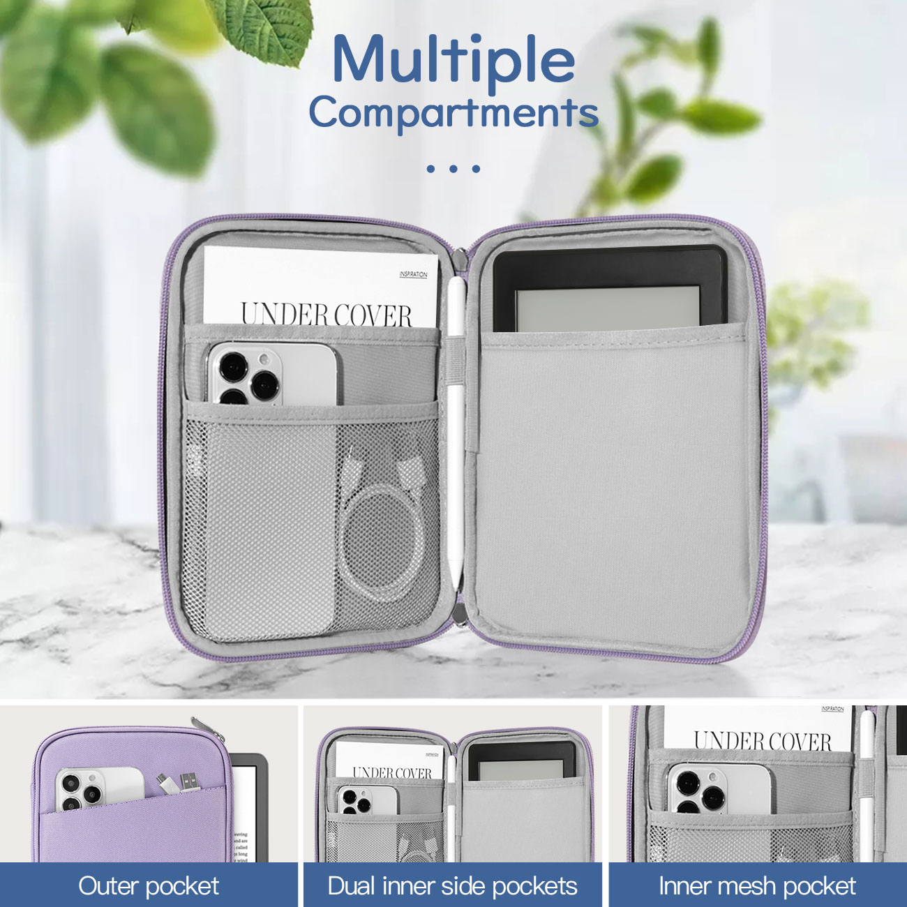 حافظة كمبيوتر لوحي 6-7 بوصة لج - مراجعة Tablet Accessories Amazon وسعره