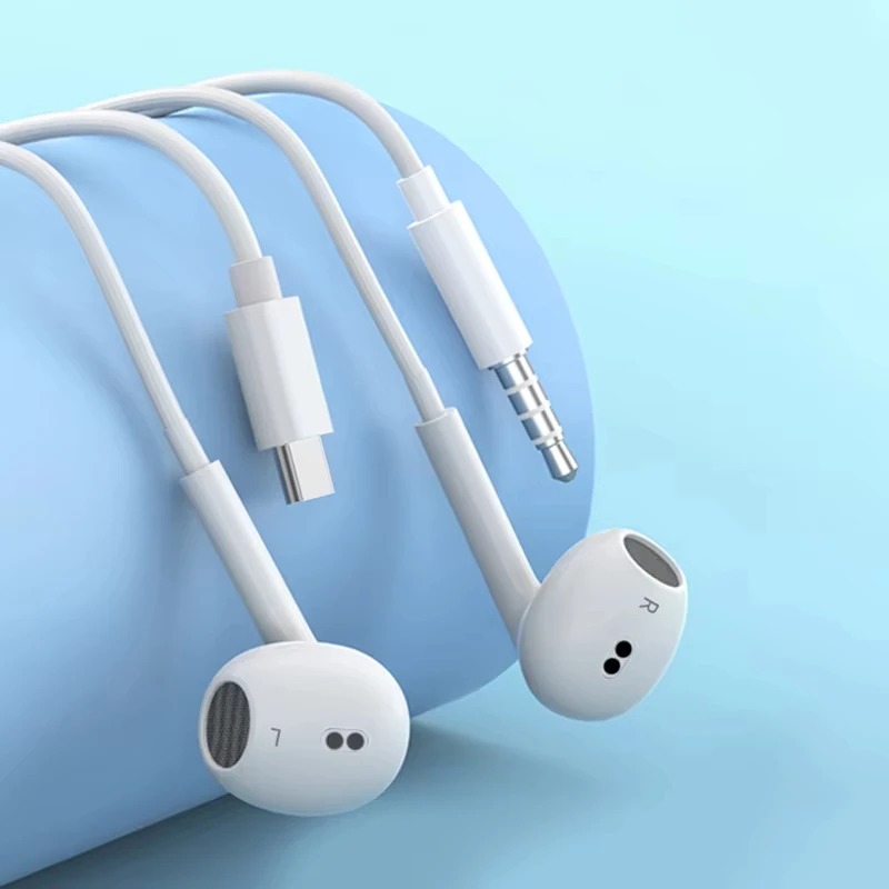 سماعات أذن أصلية من نوع C لهوا - مراجعة Wired Earphone Lightning وسعره